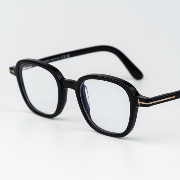 Tom Ford Men Eyeglasses Black Squared FT5837-B 001 NEW AUTHENTIC - Picture 4 of 9